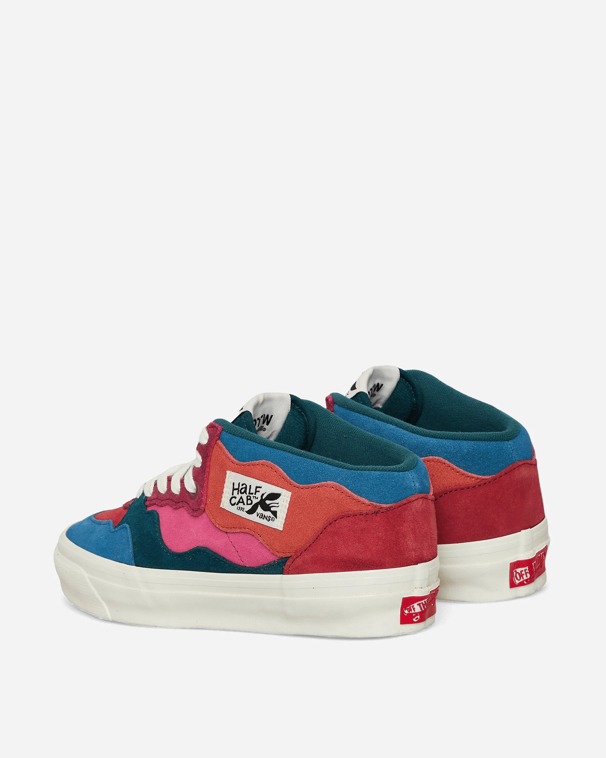 Parra Half Cab Suede Sneakers Multicolor