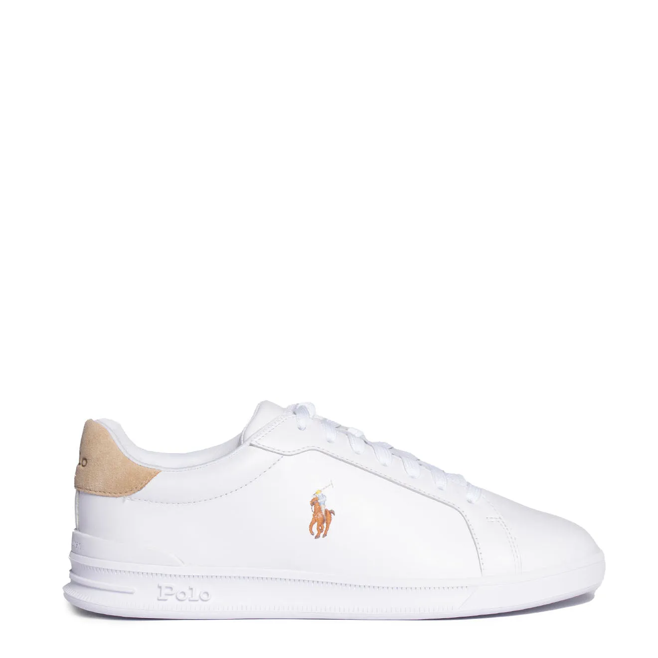 Polo Ralph Lauren Heritage Court Trainer White / Bone