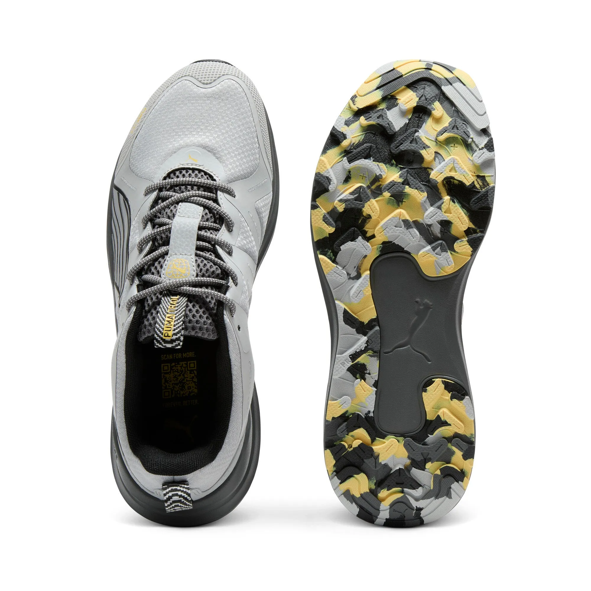 PUMA Men's Reflect Lite Trail Marbled Running Shoes