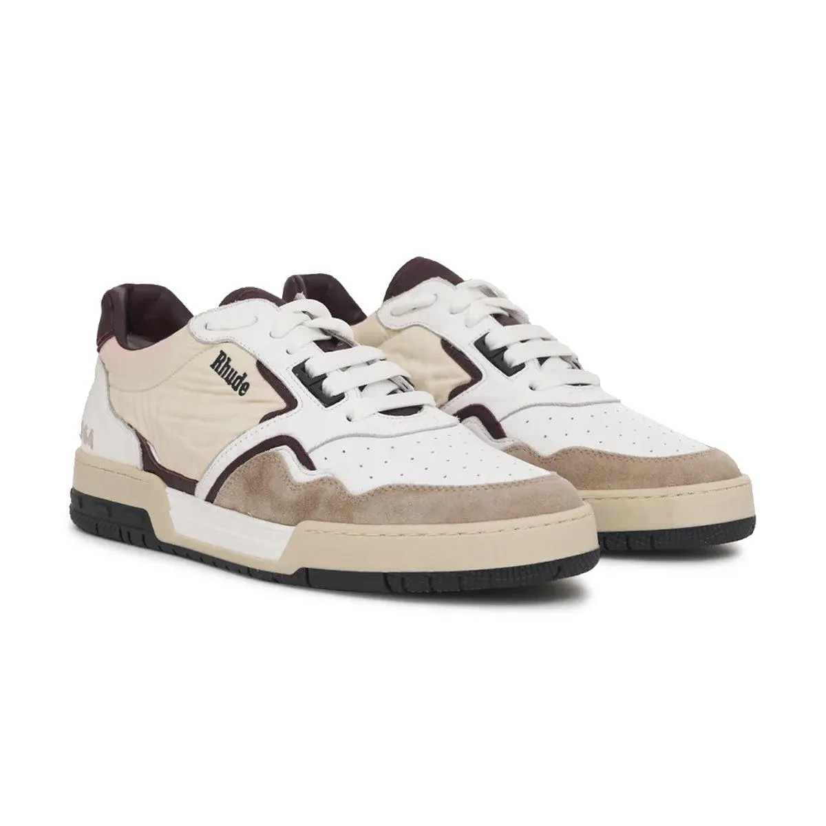 Racing Sneaker 'White Maroon'