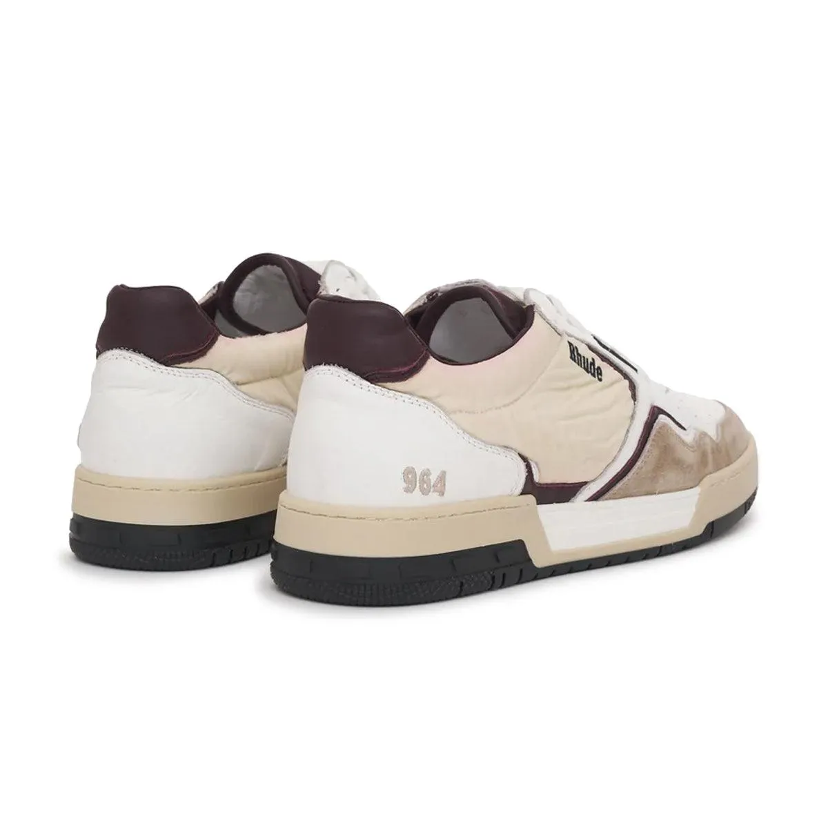 Racing Sneaker 'White Maroon'