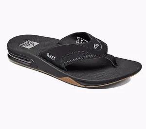 Reef Fanning Black Silver BLS Mens Sandals 2026-BLS Bottle Opener Flip Flops
