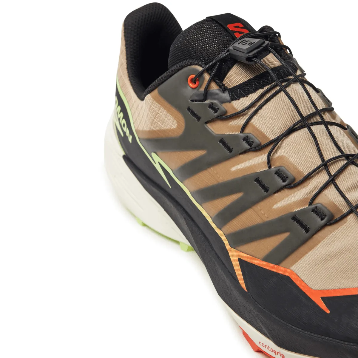 Salomon Men's Thundercross Safari/Red Orange/Sharp Green