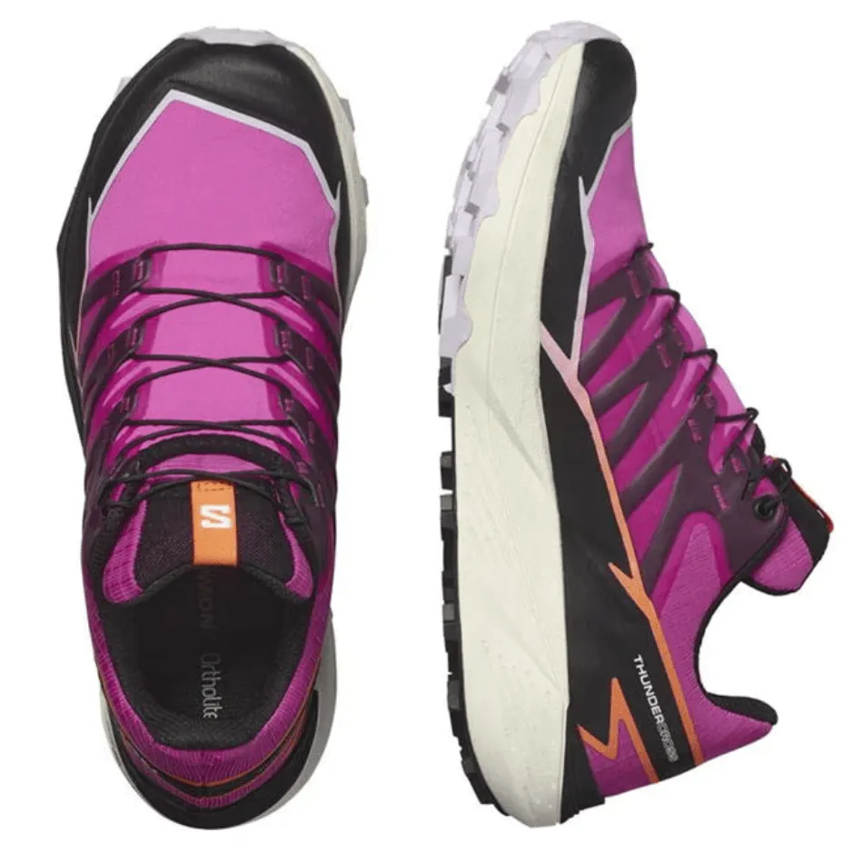 Salomon Women's Thundercross Trail Running Shoes in Rose/Black