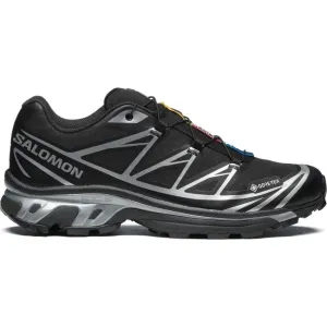 Salomon XT-6 GORE-TEX Unisex Sportstyle Shoes - Black / Black / Ftw Silver
