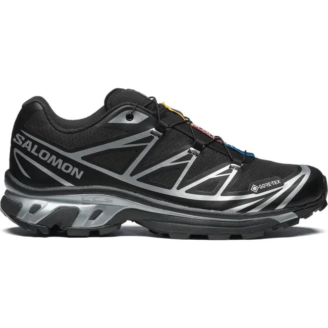 Salomon XT-6 GORE-TEX Unisex Sportstyle Shoes - Black / Black / Ftw Silver