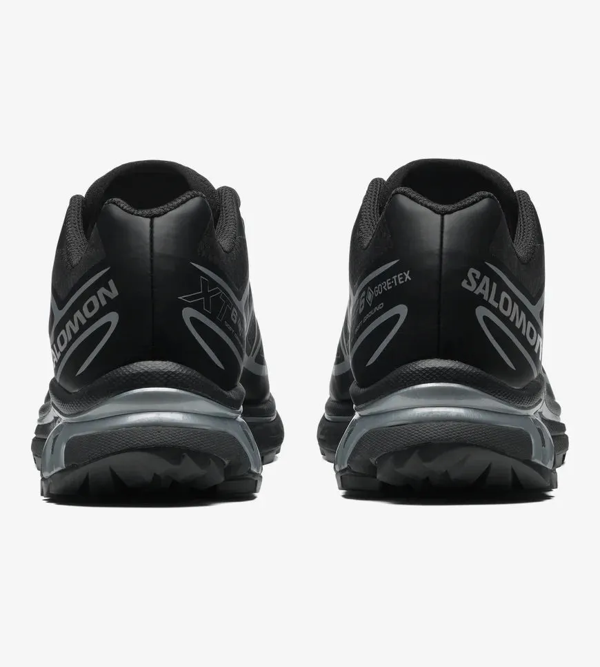 Salomon XT-6 GORE-TEX Unisex Sportstyle Shoes - Black / Black / Ftw Silver