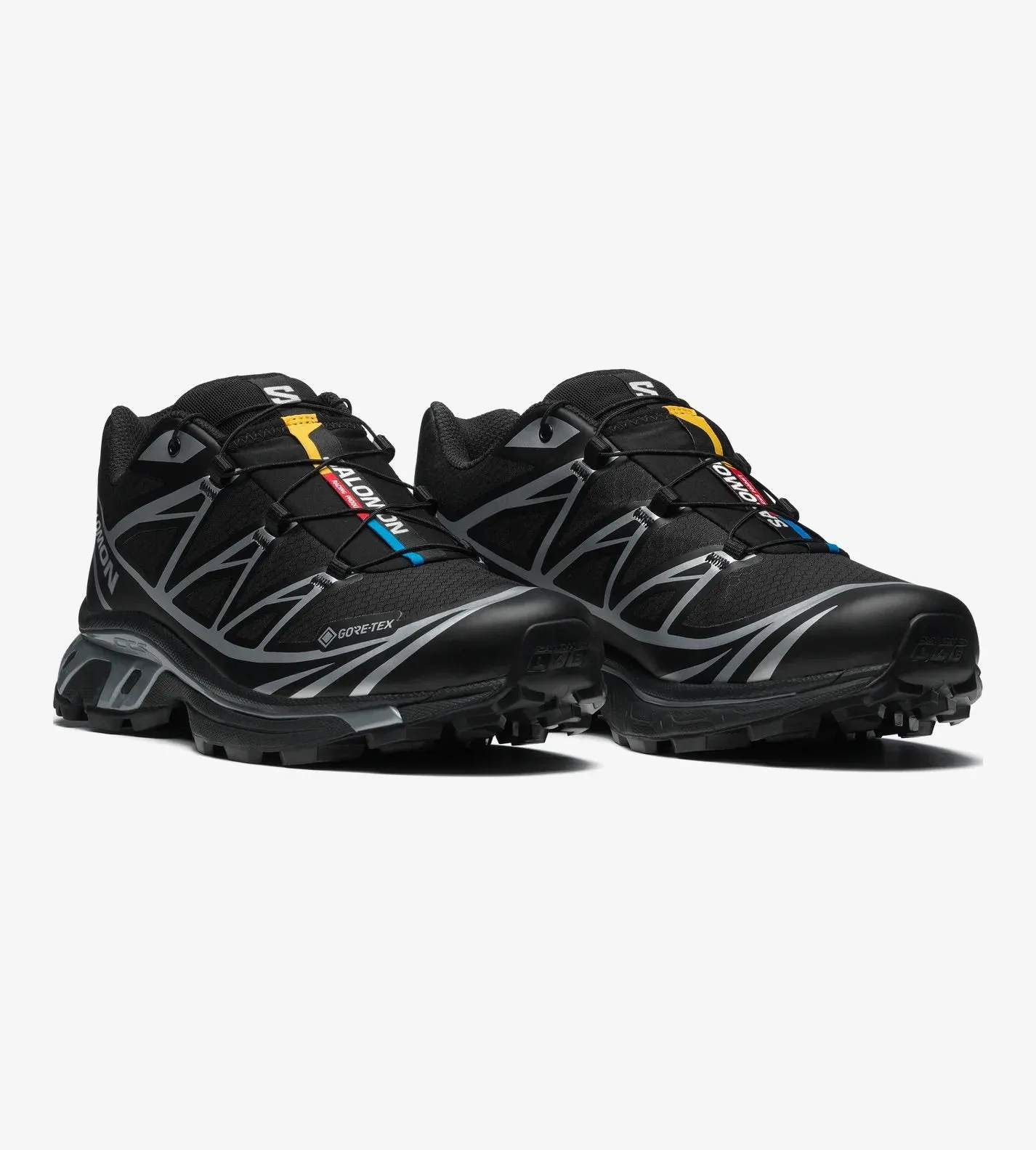 Salomon XT-6 GORE-TEX Unisex Sportstyle Shoes - Black / Black / Ftw Silver