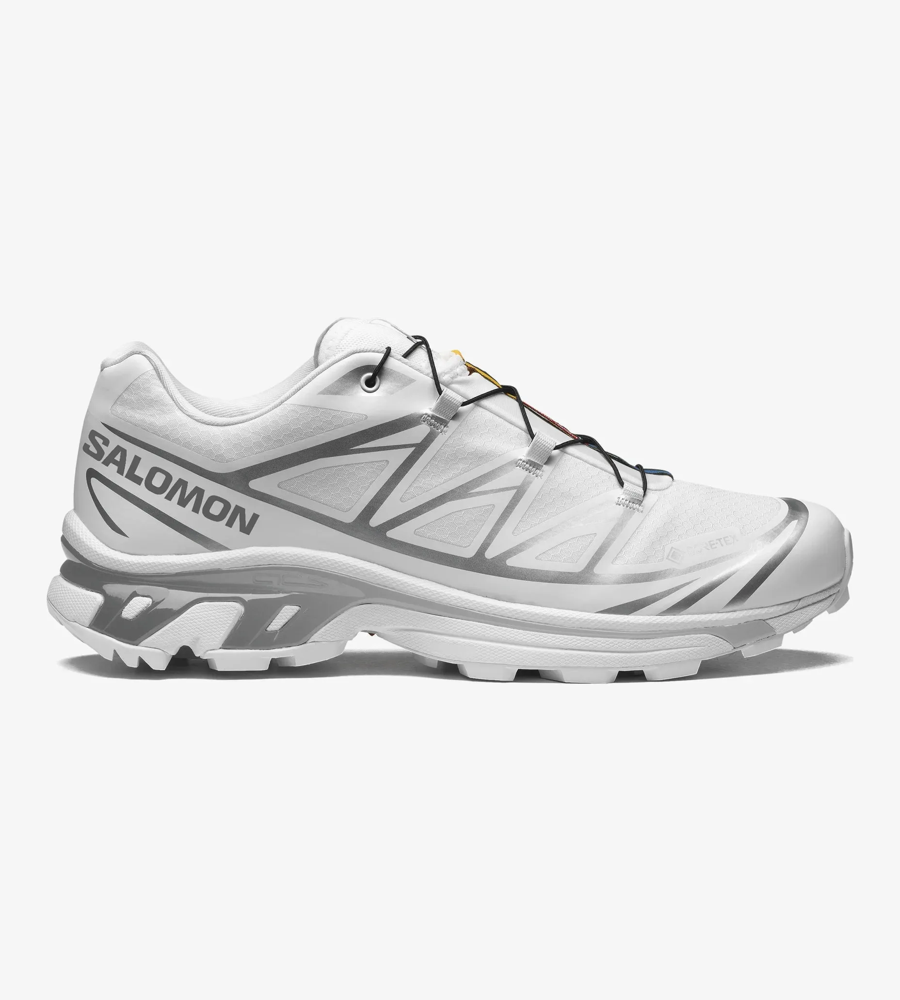 Salomon XT-6 GORE-TEX Unisex Sportstyle Shoes - White / White / Ftw Silver