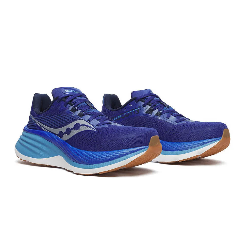 Saucony Men's Hurricane 24 Running Shoes in Azurite SS25