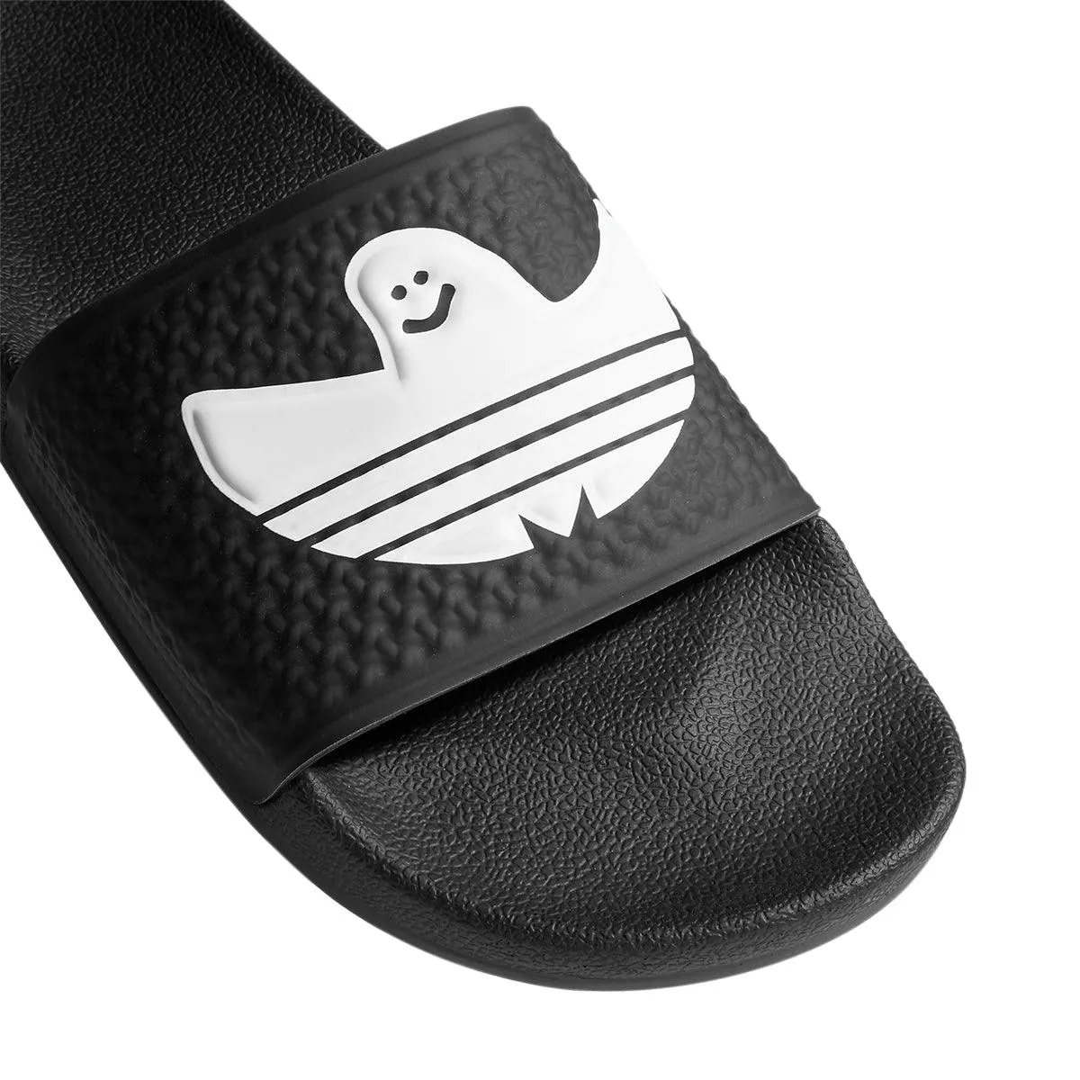 Shmoofoil Slides 'Core Black Cloud White'