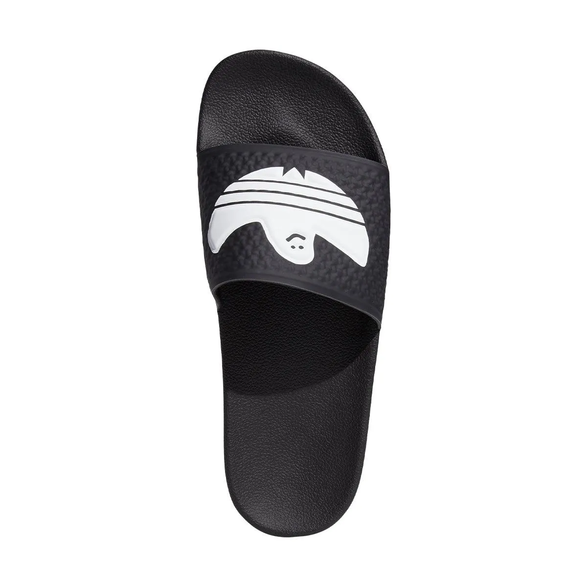 Shmoofoil Slides 'Core Black Cloud White'