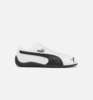 Speedcat Leather Mens Lifestyle Shoe - Black/White