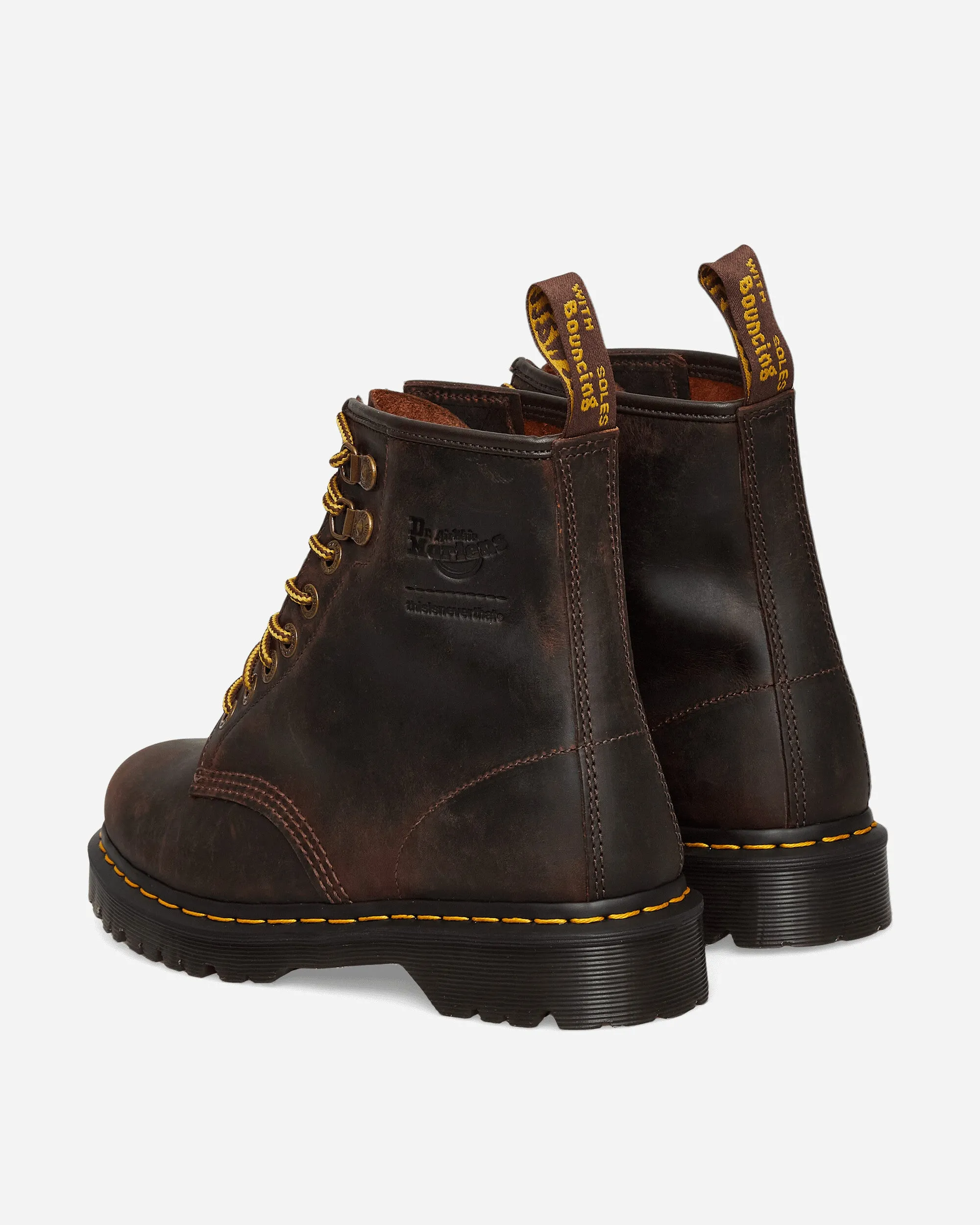thisisneverthat 1460 Boots Chestnut Brown