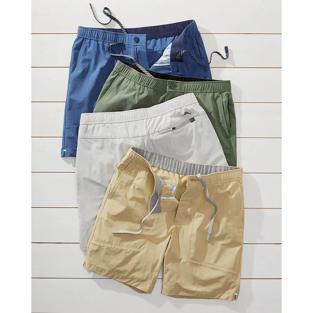 Tommy Bahama 8-Inch Chip Shot Pull On Shorts - Concrete Grey Tommy Bahama Clothing