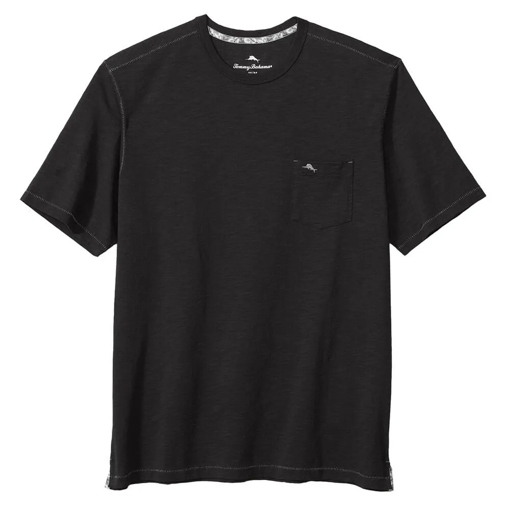 Tommy Bahama Bali Beach Crew T-Shirt - Black* Mens Tommy Bahama