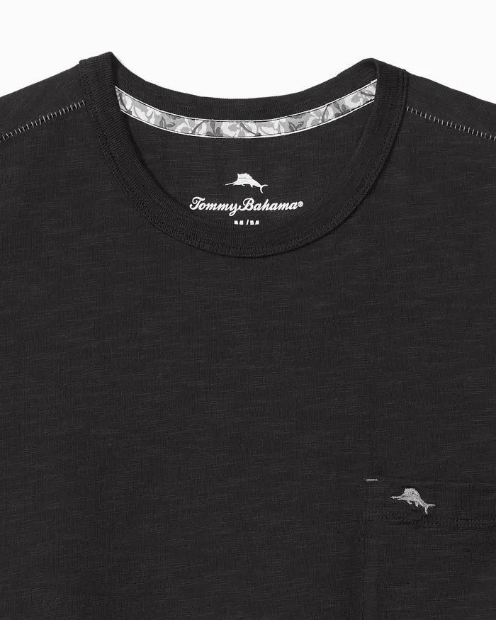 Tommy Bahama Bali Beach Crew T-Shirt - Black* Mens Tommy Bahama