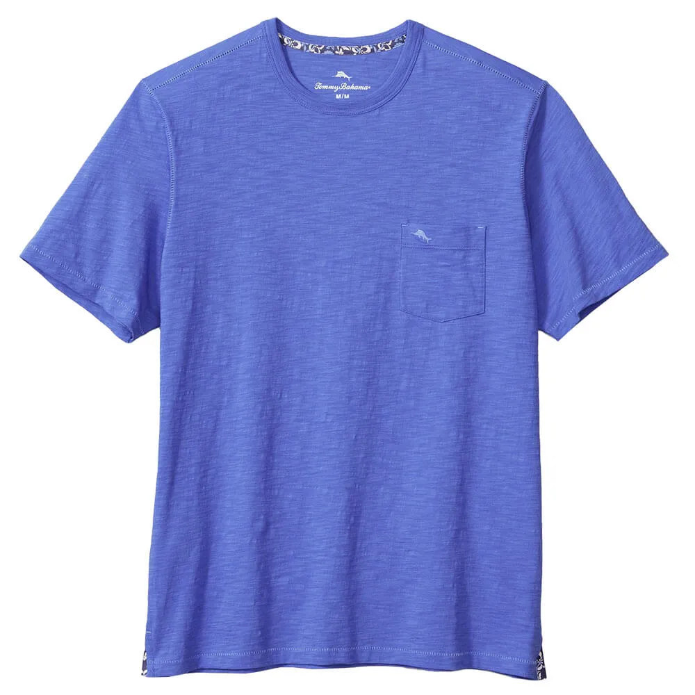 Tommy Bahama Bali Beach Crew T-Shirt - Blues Mens Tommy Bahama