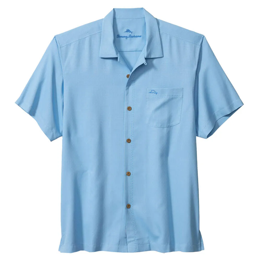 Tommy Bahama Coastal Breeze Check Camp Shirt - Breaker Tommy Bahama Clothing