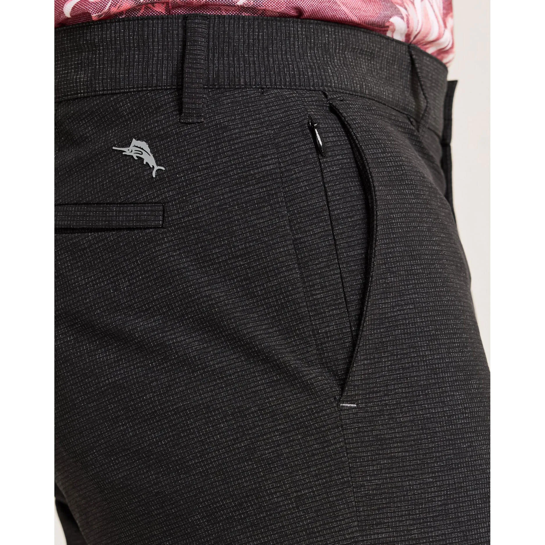 Tommy Bahama IslandZone 9-Inch Chip Shot Shorts - Black Tommy Bahama Clothing