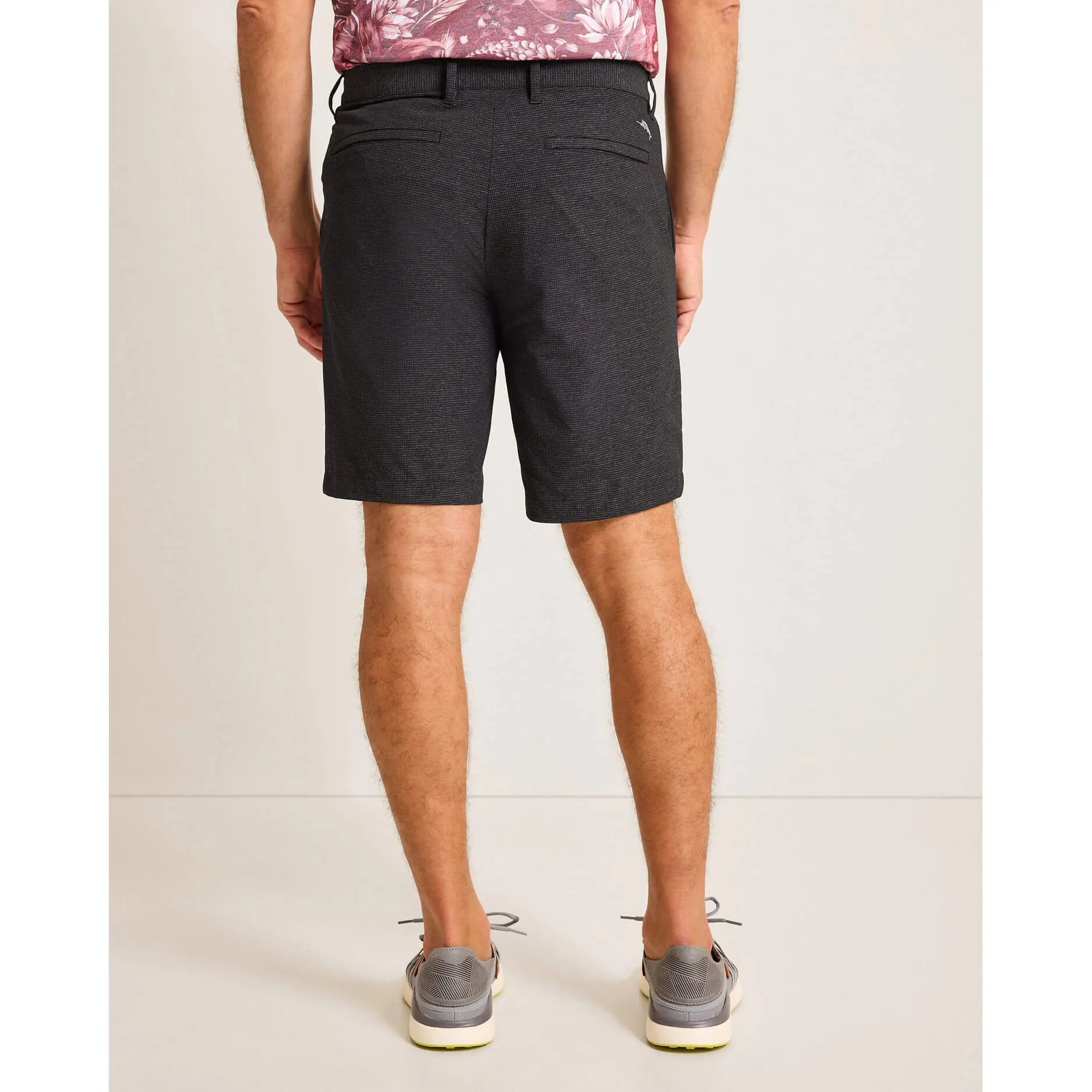 Tommy Bahama IslandZone 9-Inch Chip Shot Shorts - Black Tommy Bahama Clothing