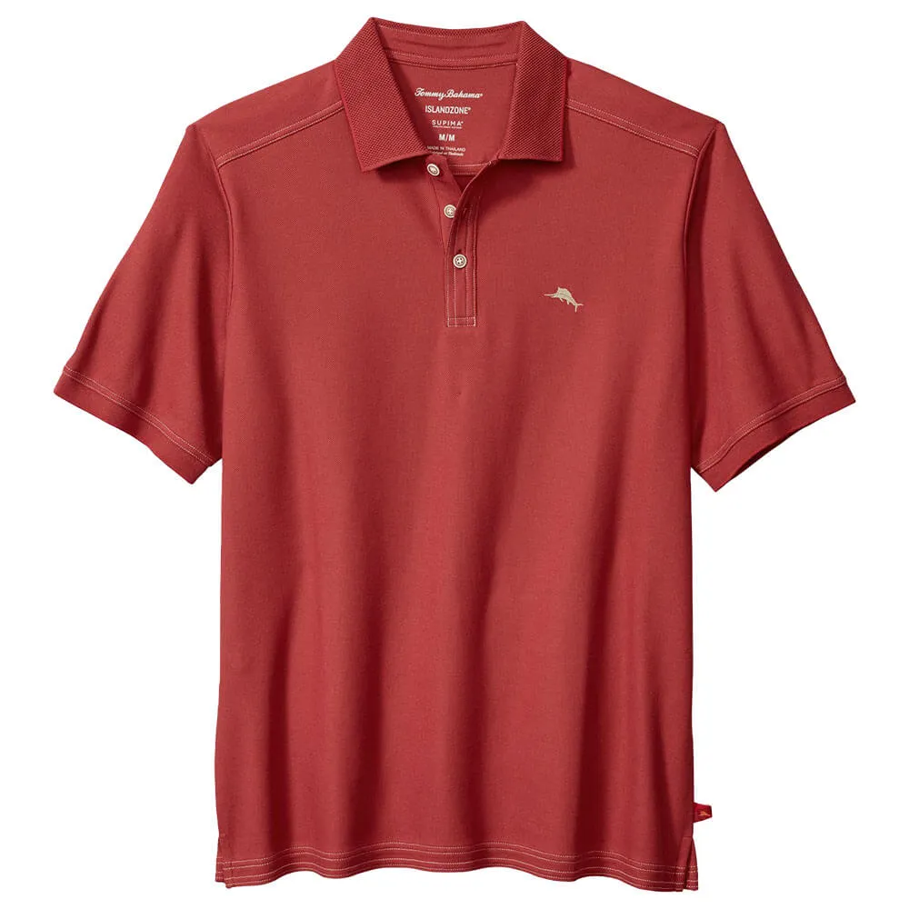Tommy Bahama IslandZone Emfielder 2.0 Polo Shirt - Deep Havana Tommy Bahama Clothing