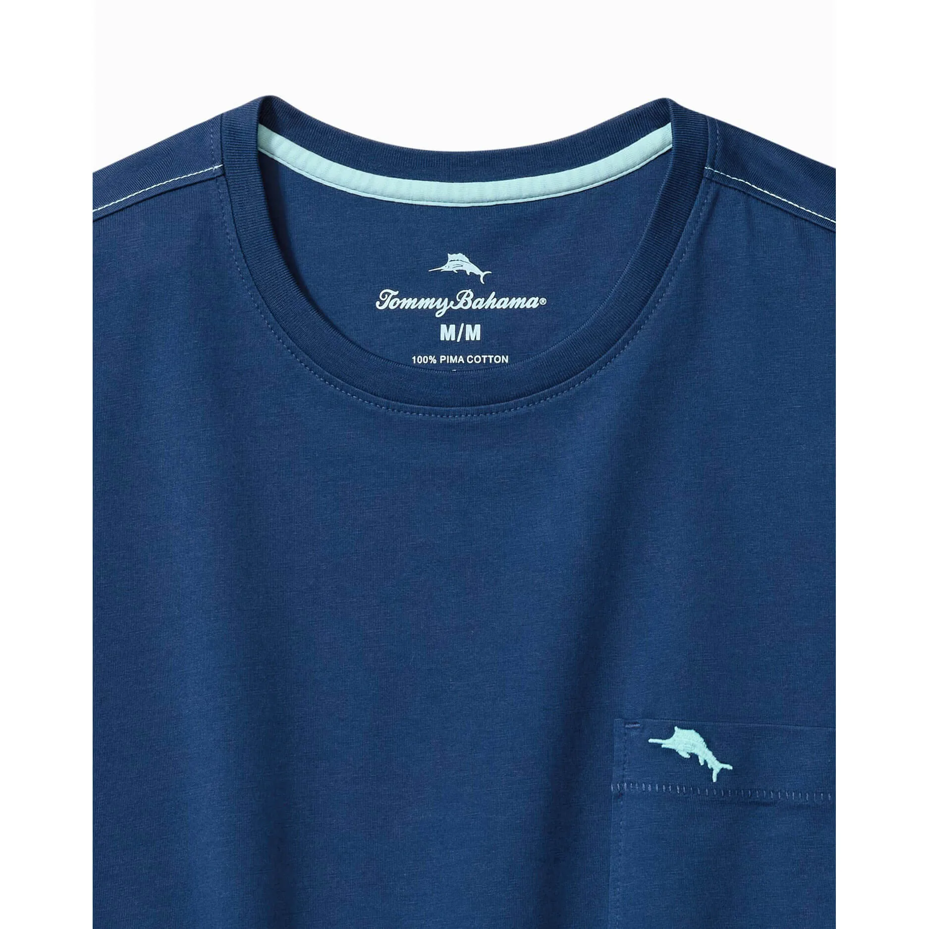 Tommy Bahama Men's Big & Tall New Bali Skyline T-Shirt - Bering Blue Tommy Bahama Clothing