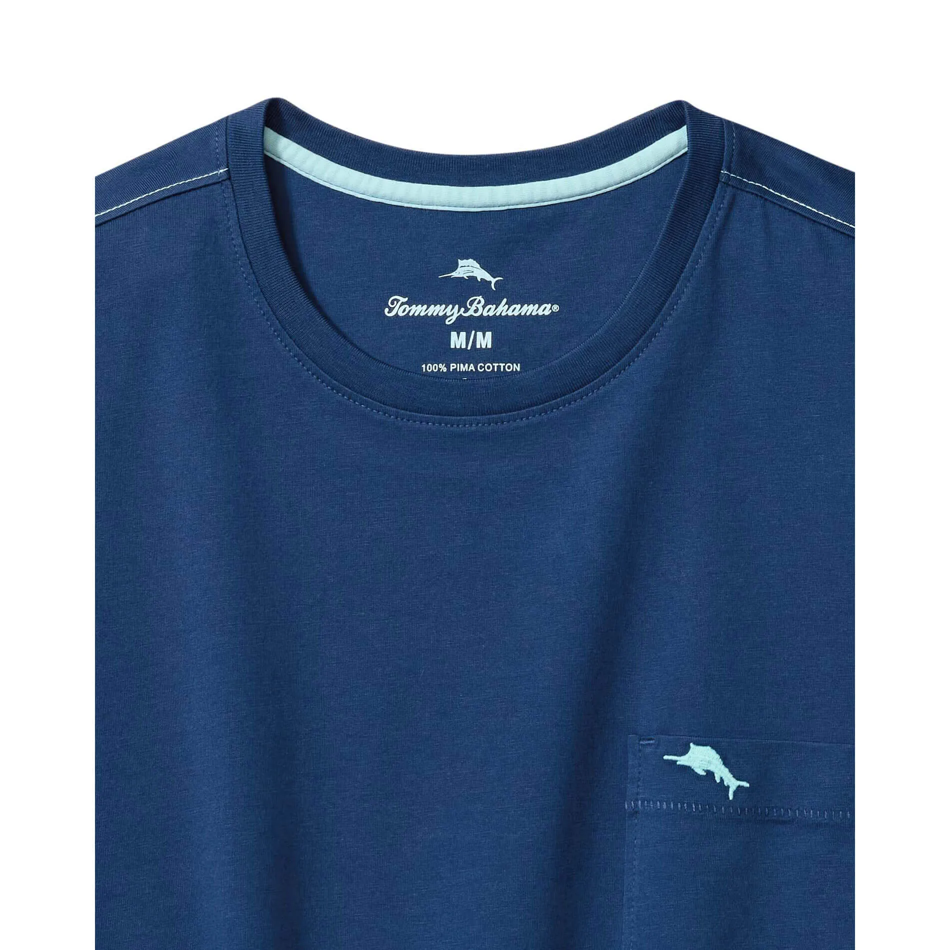 Tommy Bahama Men's New Bali Skyline T-Shirt - Bering Blue* Mens Tommy Bahama