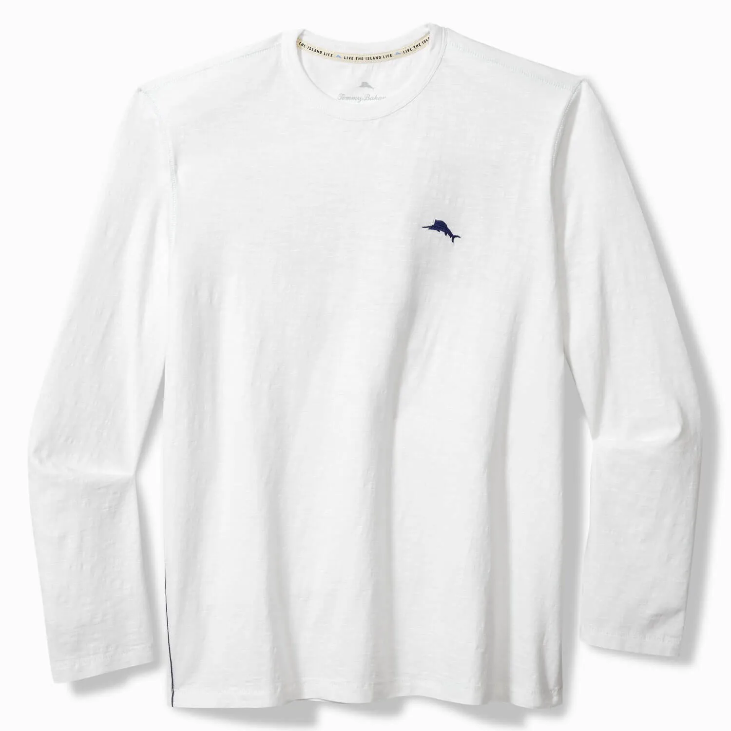 Tommy Bahama Ocean Escape Lux Long Sleeve T-Shirt - White Mens Tommy Bahama