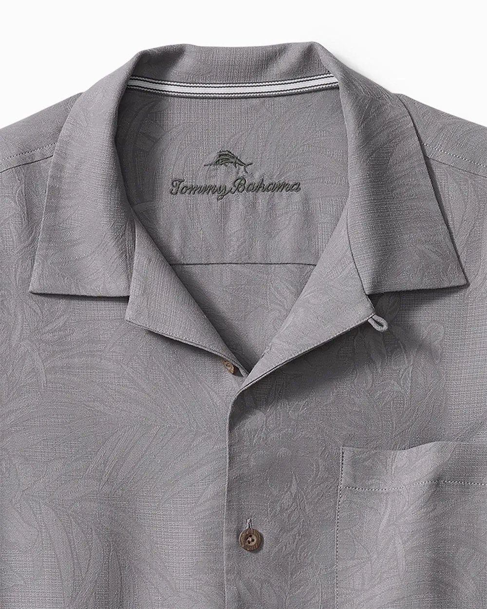 Tommy Bahama Tropic Isles Camp Shirt - Shadow Mens Tommy Bahama