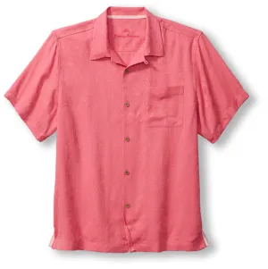 Tommy Bahama Tropic Isles Camp Shirt - Soft Flamingo Mens Tommy Bahama