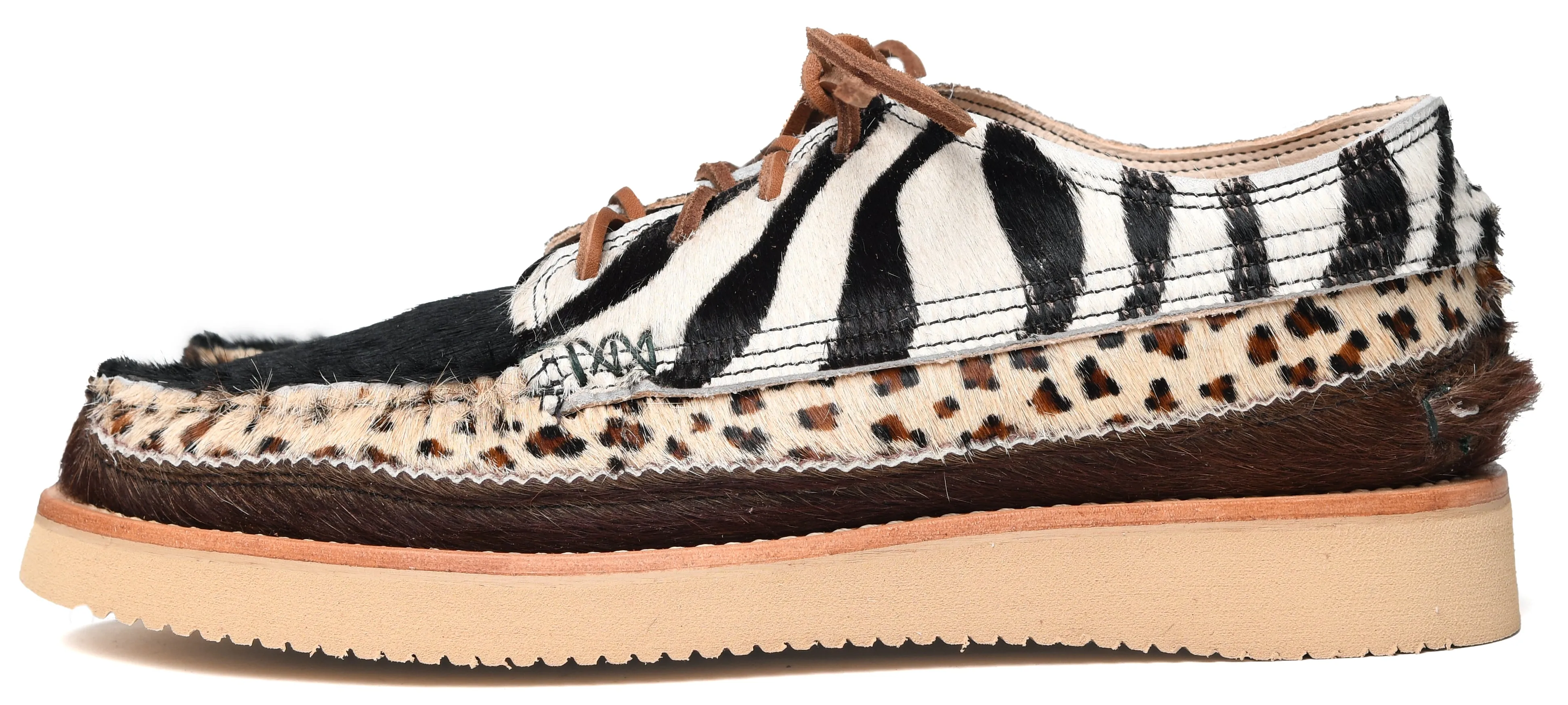 Totem x Yuketen "Saphari" Semi Handsewn Maine Guide Ox DB w/2021 - Hair Multi