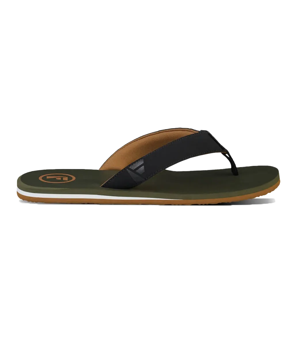 Traa SC Flip Flops in Olive
