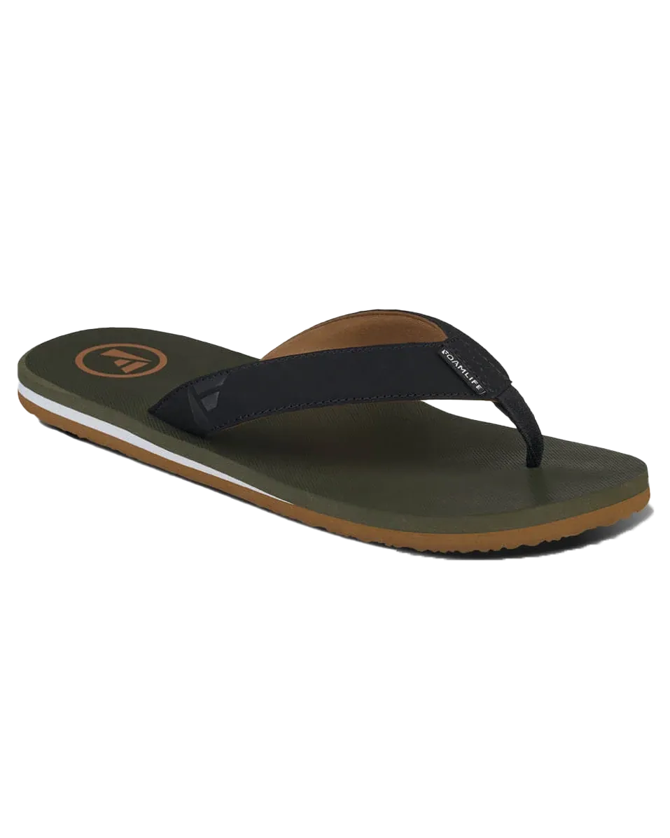 Traa SC Flip Flops in Olive