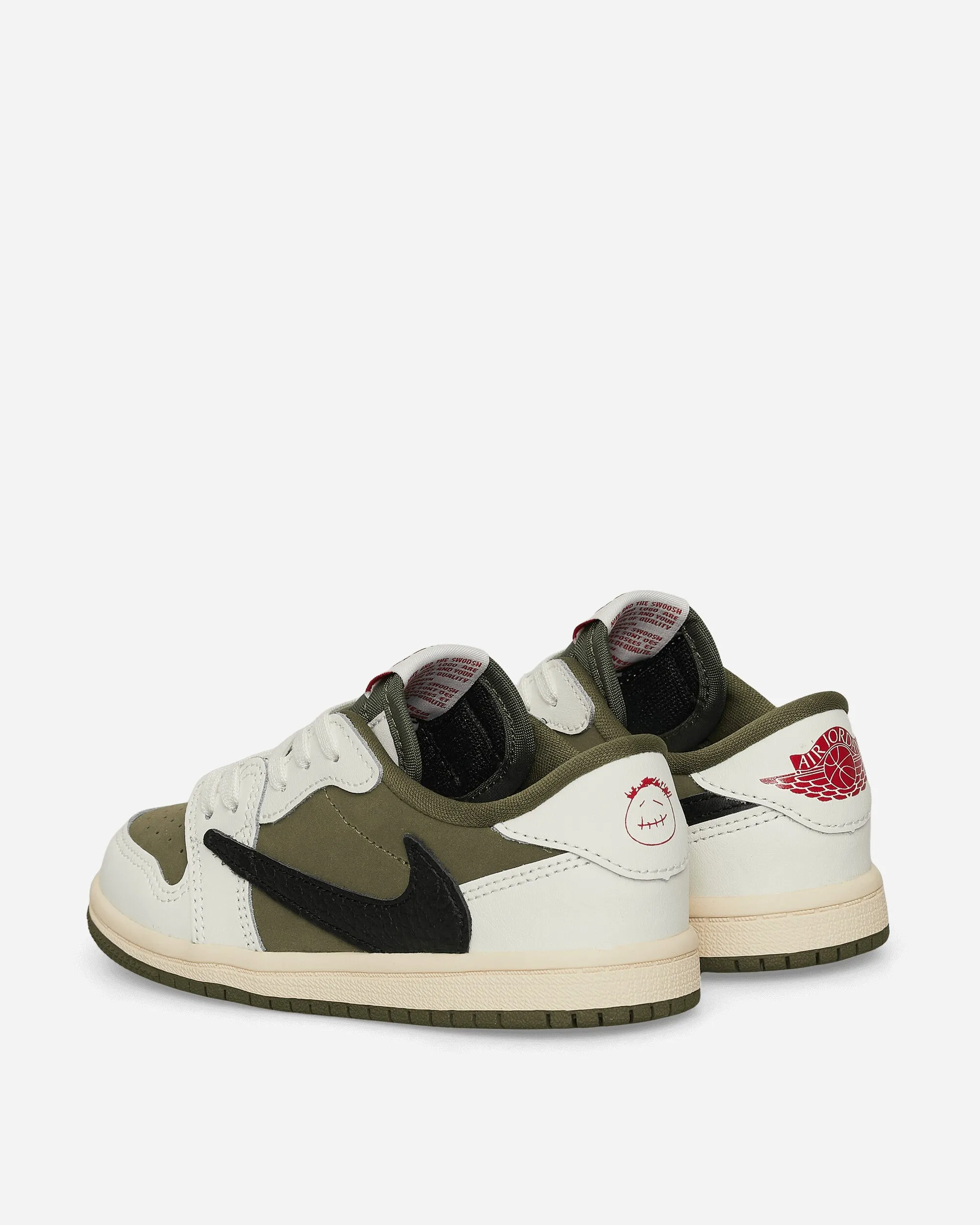 Travis Scott Air Jordan 1 Low (TD) Sneakers Medium Olive