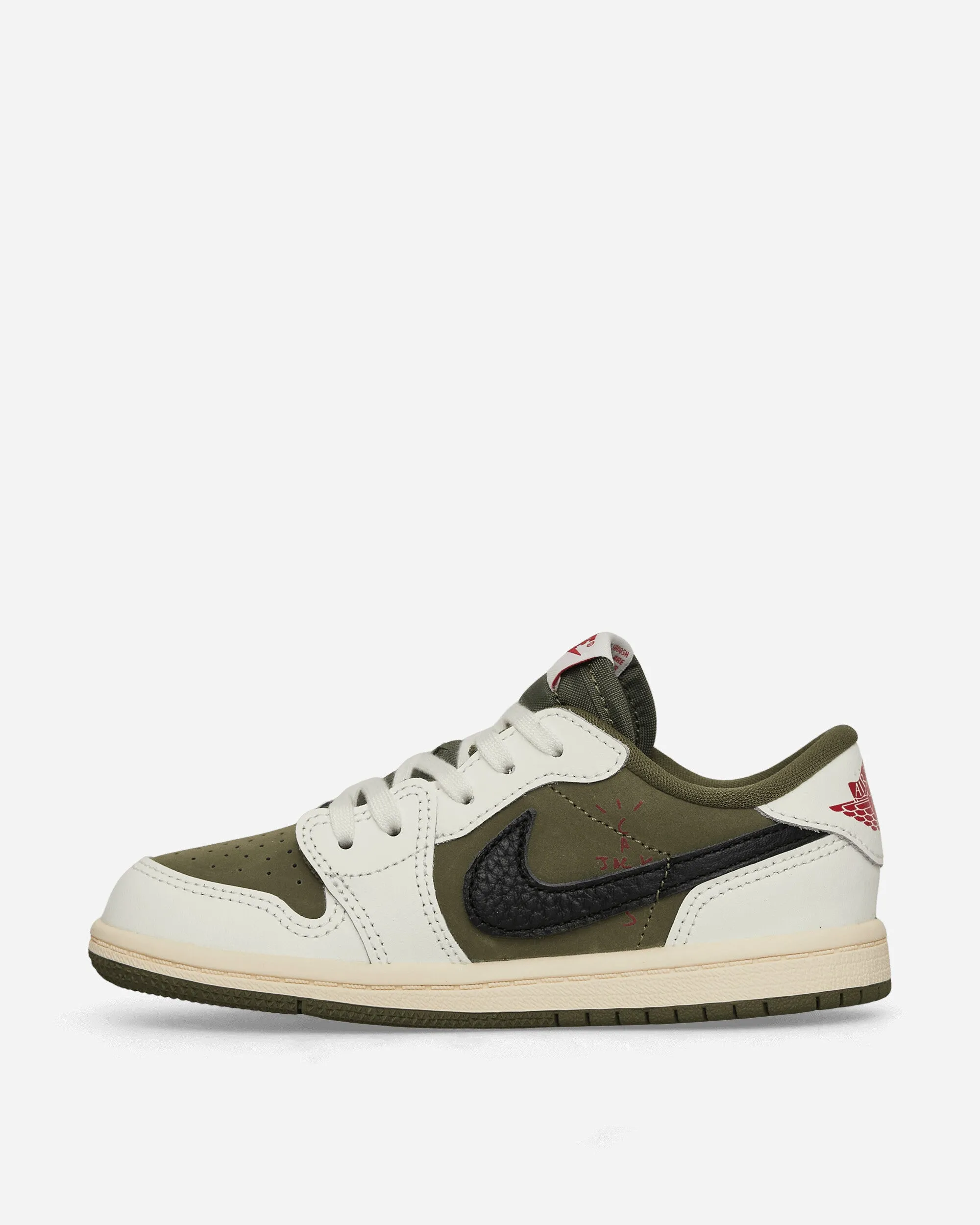 Travis Scott Air Jordan 1 Low (TD) Sneakers Medium Olive