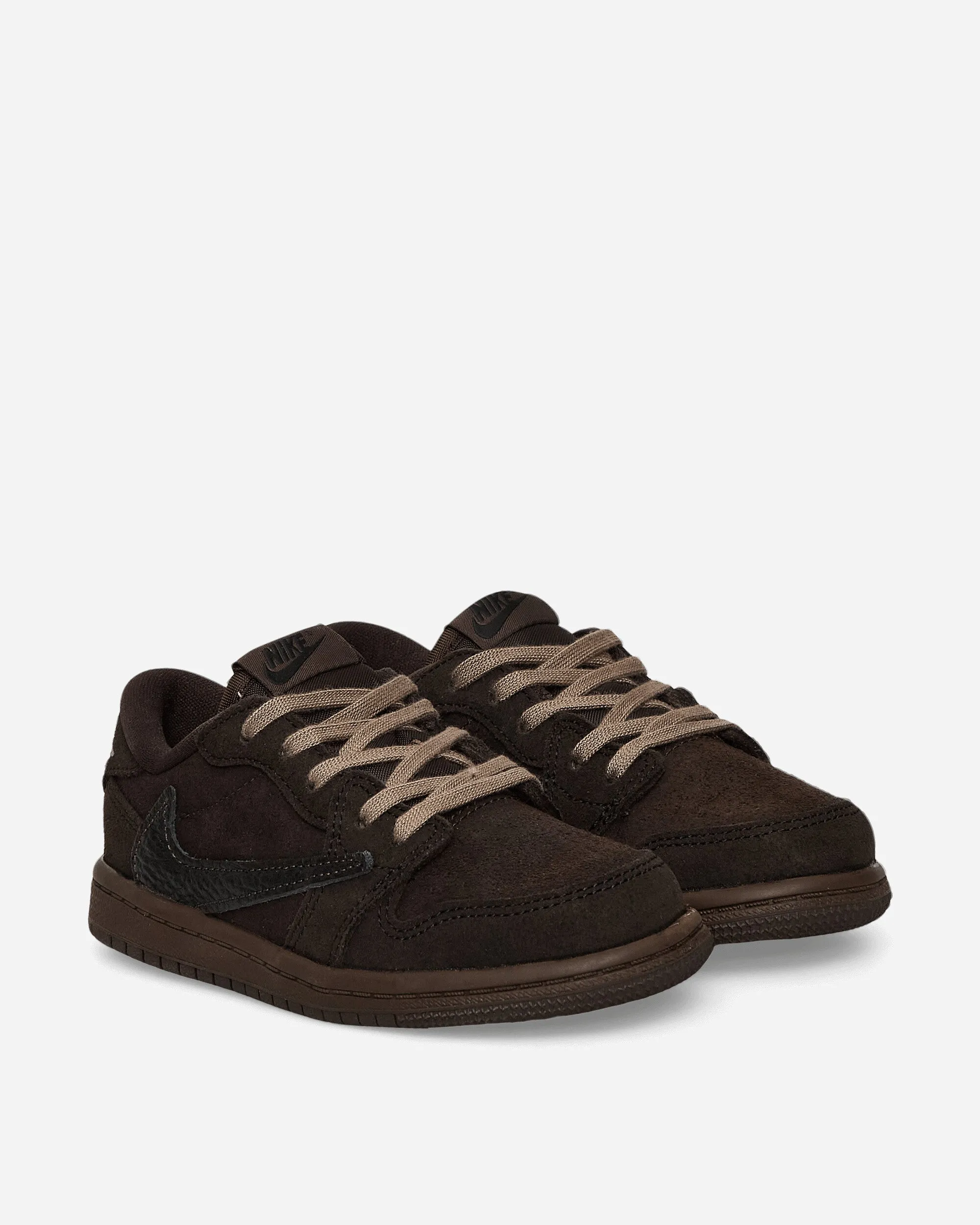 Travis Scott Air Jordan 1 Low (TD) Sneakers Velvet Brown / Dark Mocha