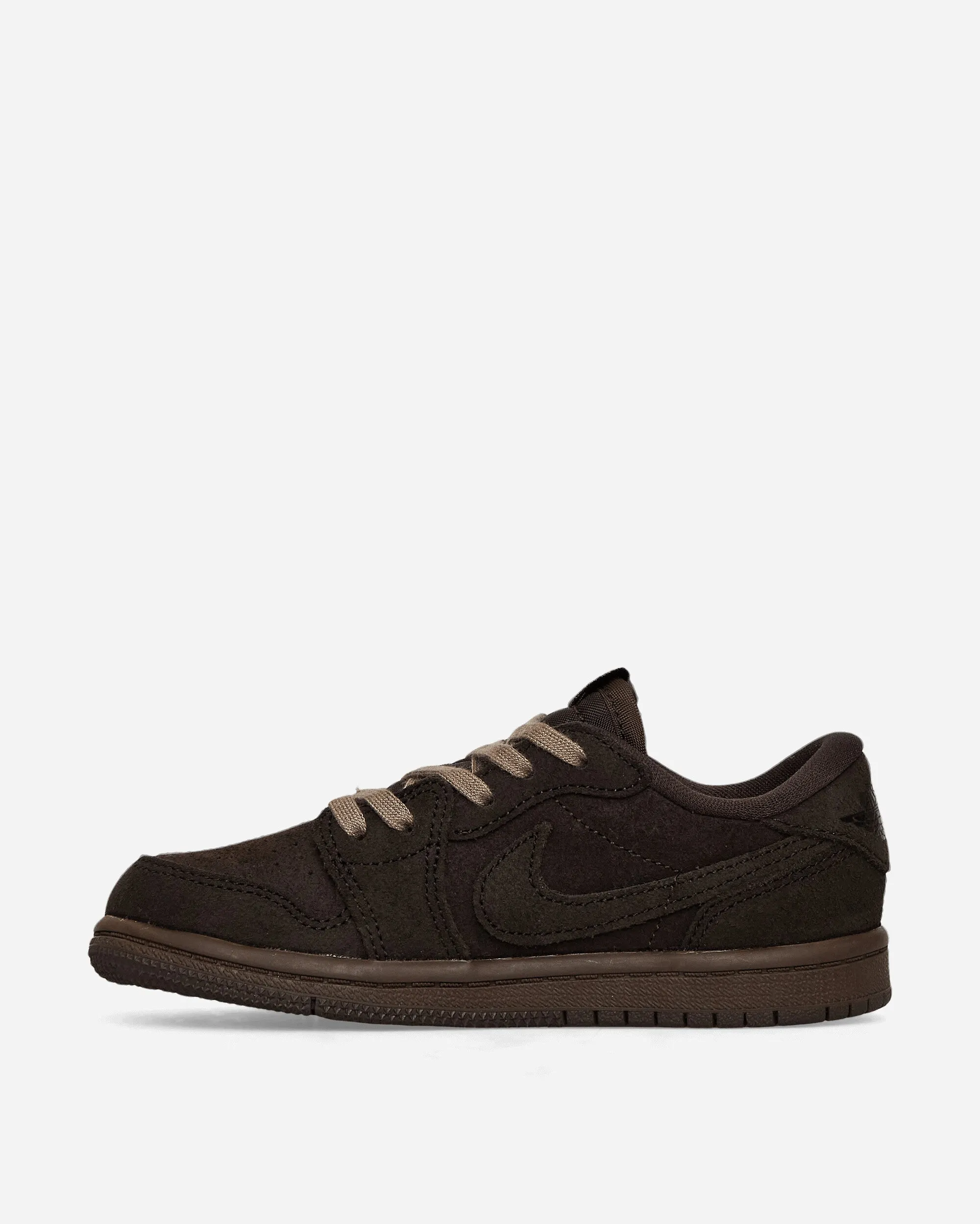 Travis Scott Air Jordan 1 Low (TD) Sneakers Velvet Brown / Dark Mocha
