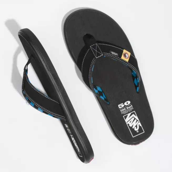 Vans Town & Country La Costa Lite Sandals Black Checkers