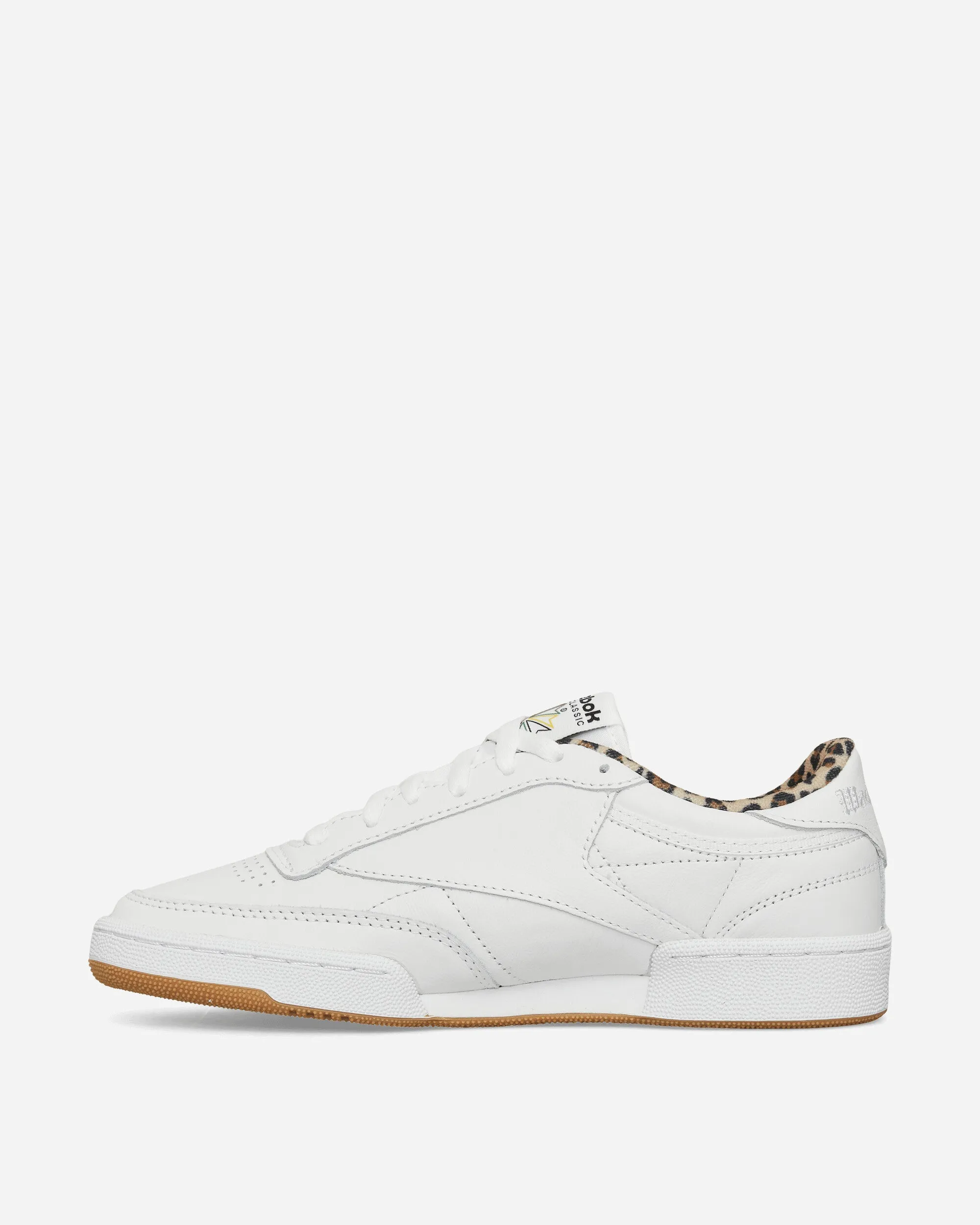 WACKO MARIA Club C 85 Vintage Sneakers White / Leopard