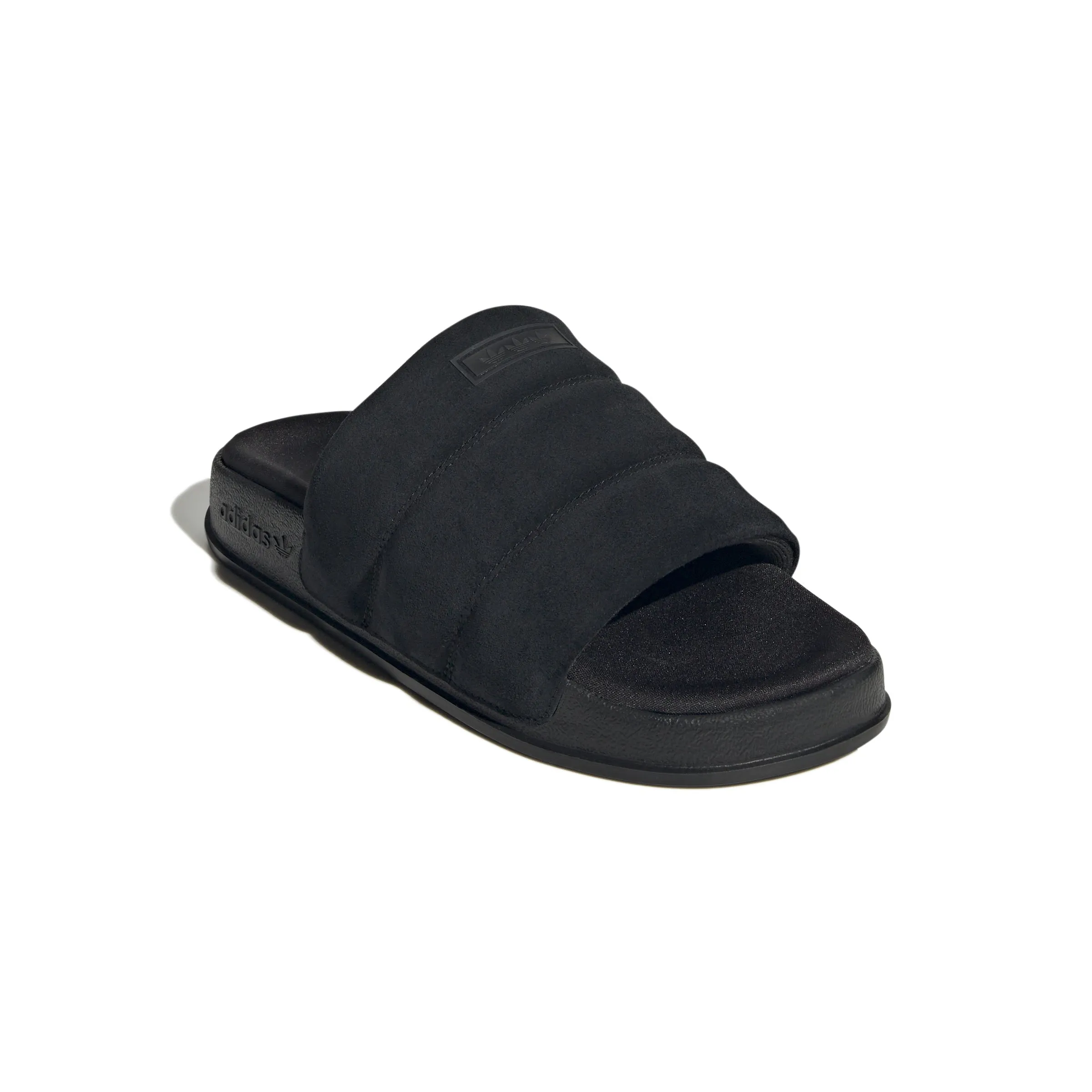 Wmns Adilette Essentials 'Core Black'