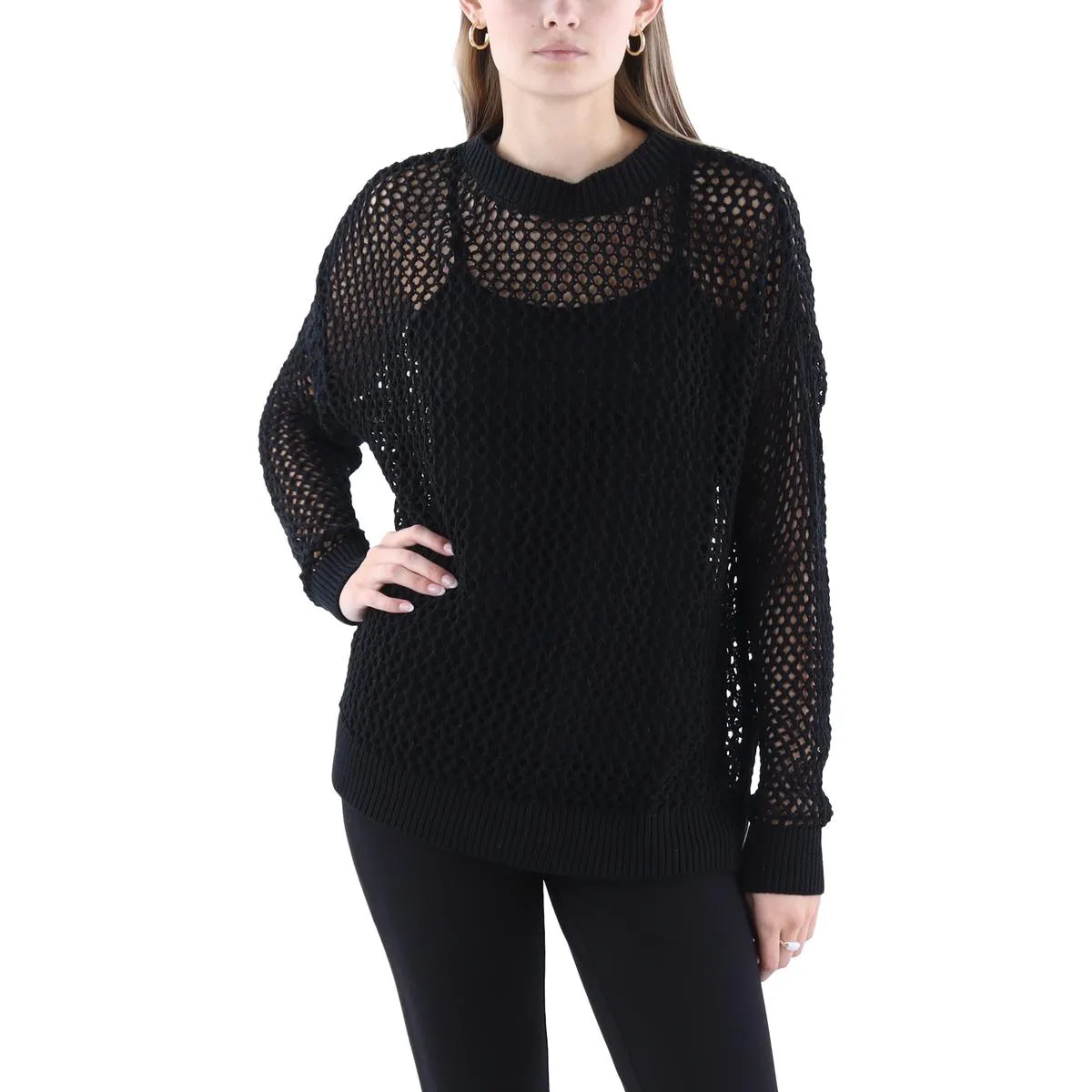 Womens Knit Sweater Cover-Up