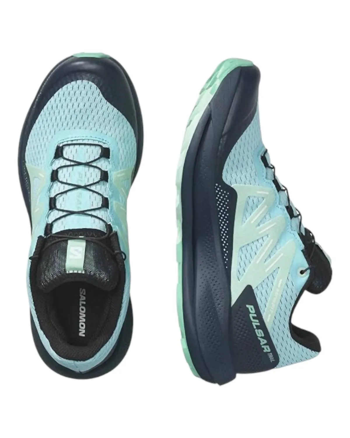 Women's Pulsar Trail Shoes In Blue Radiance/carbon/yucca