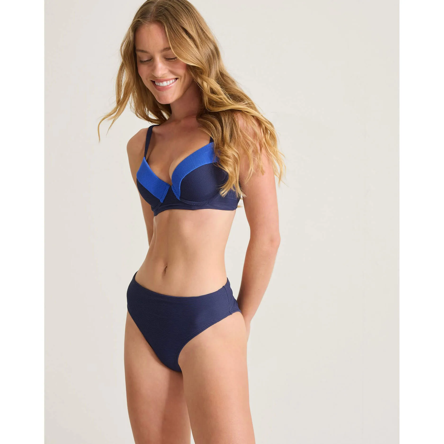 Womens Tommy Bahama Swimwear Tommy Bahama Ocean Point Hipster Bottom - Mare Navy *